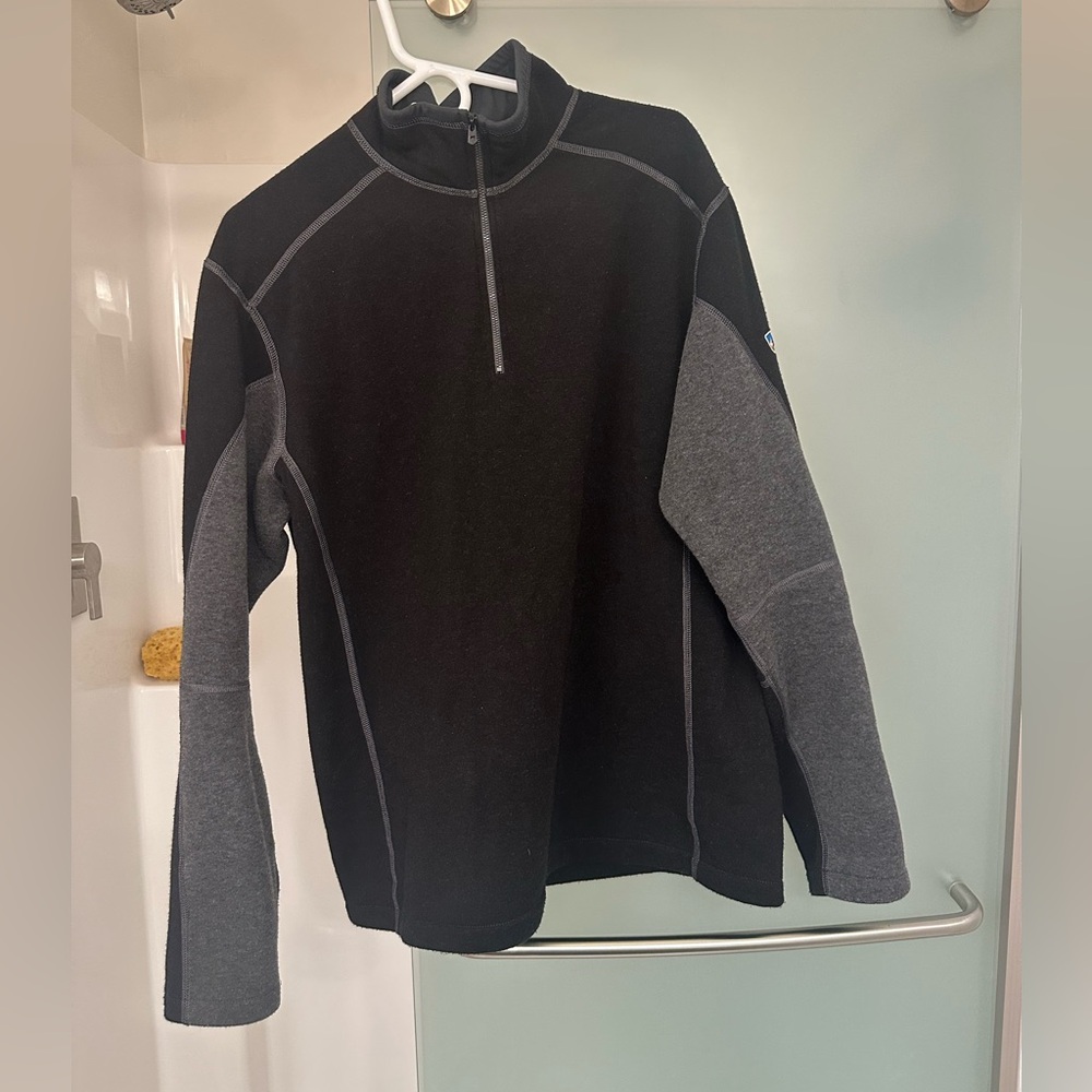 Black and Gray Men's Sweater